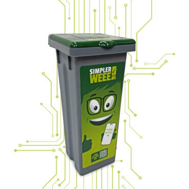 The Dash – 50ltr Lidded WEEE Bin