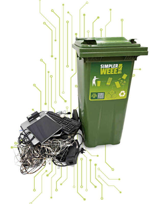 The Maggie – 120ltr WEEE Bin - Image 3